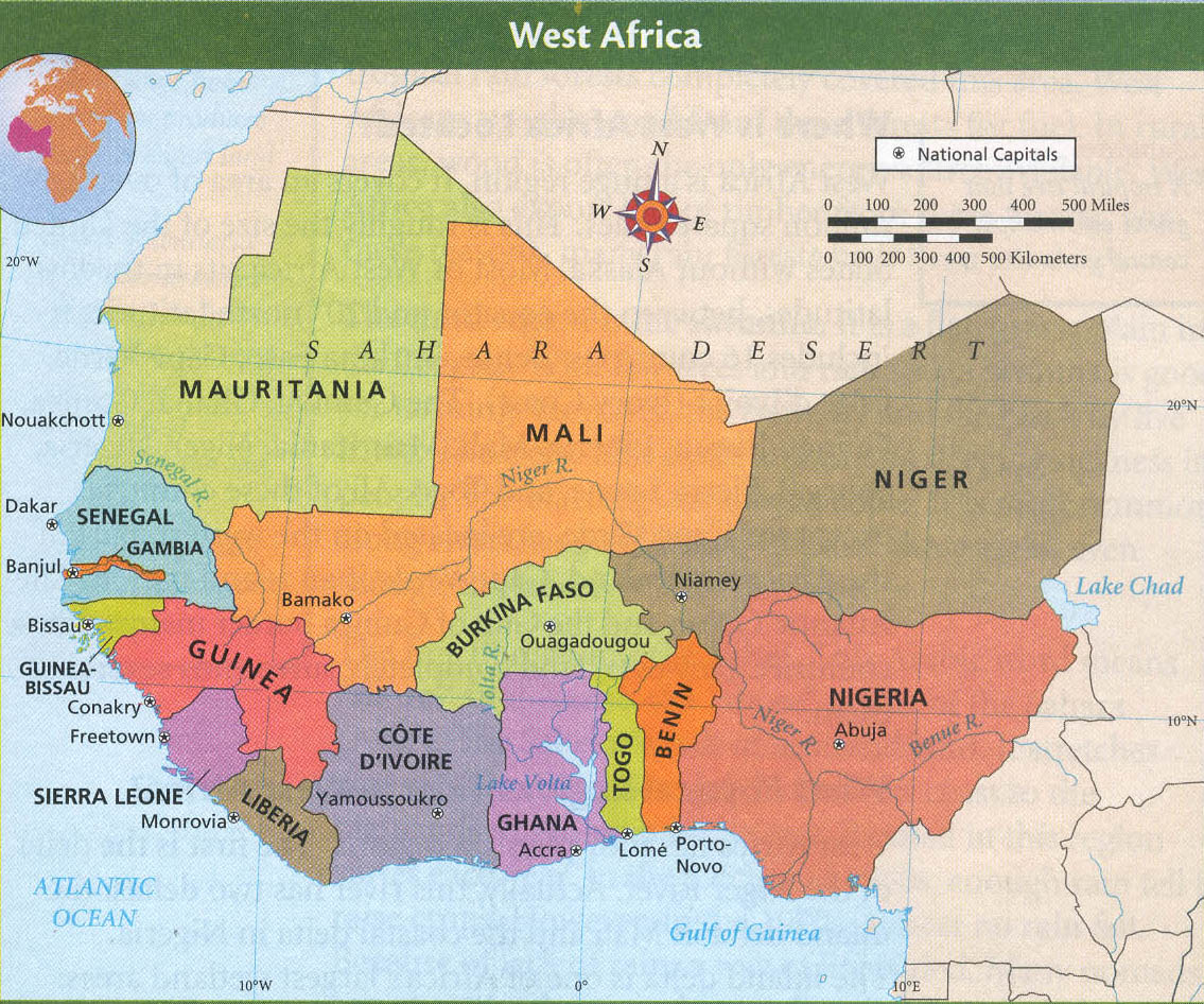 3 страны в западной африке. Западная Африка на карте. Запад Африки на карте. Государства Западной Африки на карте. Страны Западной Африки на карте список.