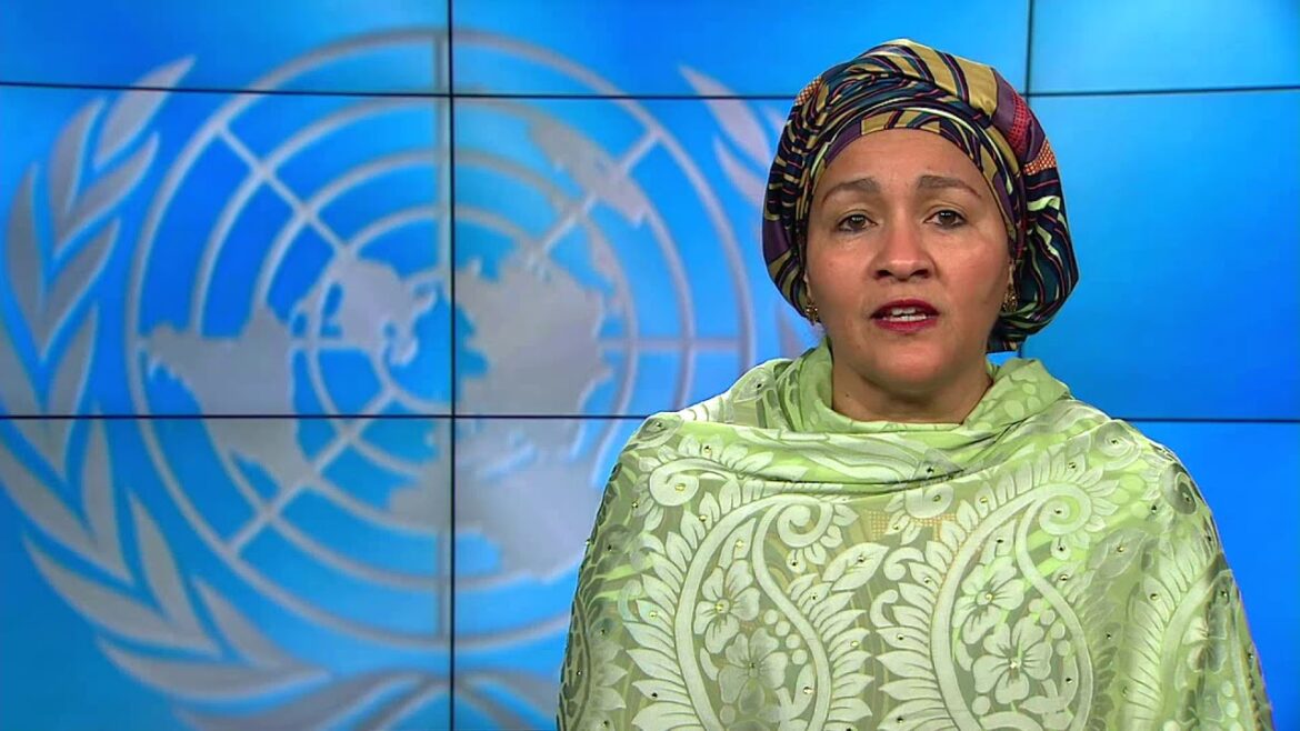 Amina-Mohammed, Deputy UN Scribe