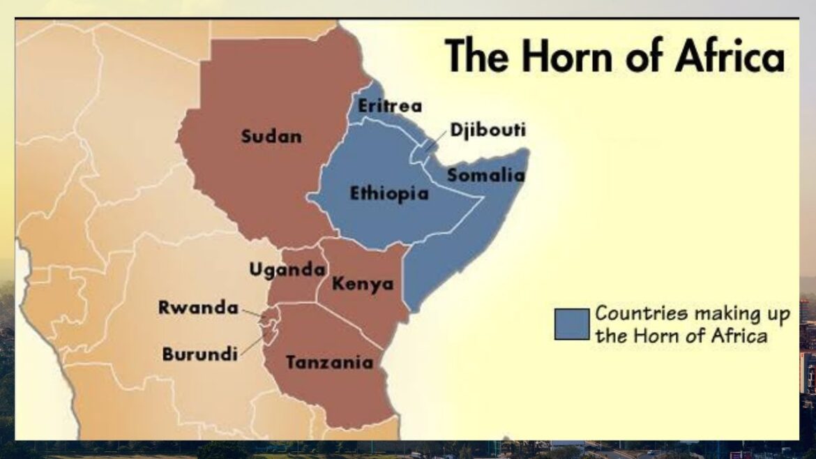Horn of Africa, East Africa.