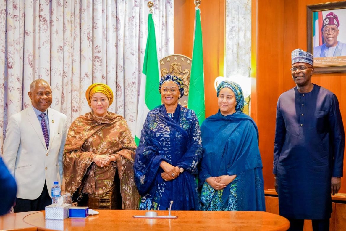 Remi Tinubu, Amina Mohammed
