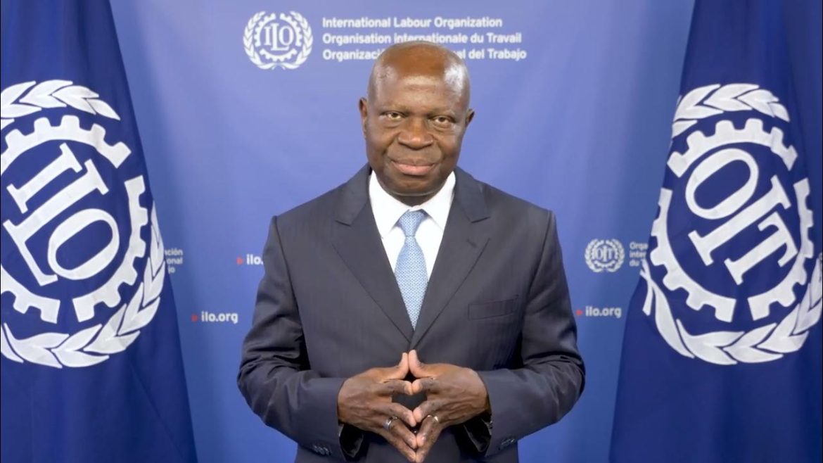 ILO’s Director-General, Mr Gilbert Houngbo