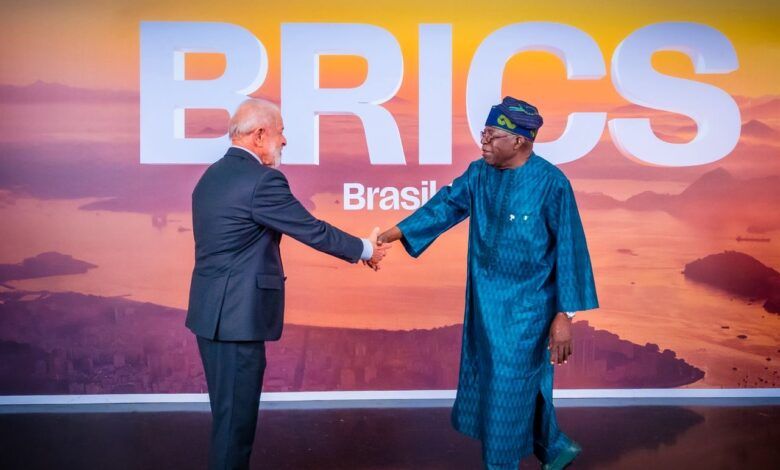Tinubu at BRICS meeting