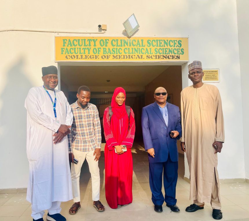 Dr Magashi inspects Solar system at UNIMAID