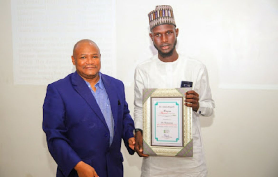 Magashi with Borno Health Worker